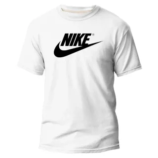 Camisa NK Estampa Longa Masculina e Feminina em Várias Cores - Nikke 100% Algodão - Verde