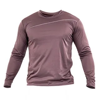Blusa Manga Longa Masculina Dry Fit para Academia e Exercícios - Preto