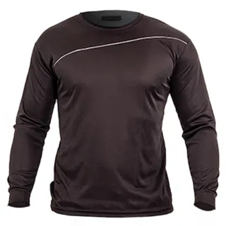 Blusa Manga Longa Masculina Dry Fit para Academia e Exercícios - Preto