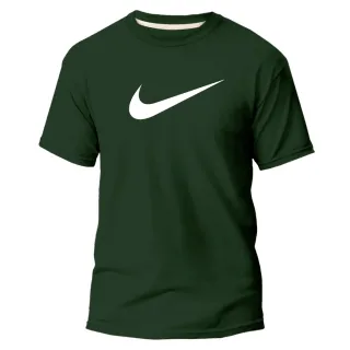 Camiseta Estampa Longa Unisex NK 100% Algodão - Várias Cores - Verde