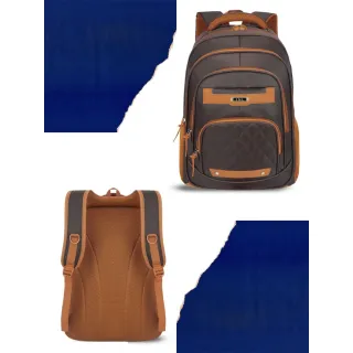 Grande Mochila Masculina Resistente Couro Impermeável 90125 - Azul
