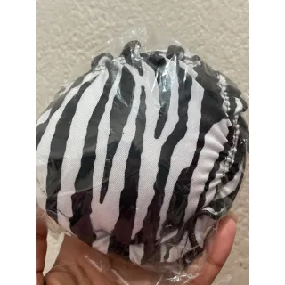 Fio Dental Biquíni Cortininha Feminino Empina Bumbum Amarração Bojo Removível - Zebra