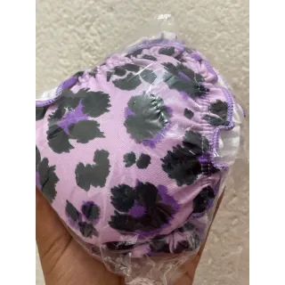 Fio Dental Biquíni Cortininha Feminino Empina Bumbum Amarração Bojo Removível - Zebra