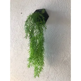 Vaso Geométrico Meia Lua Moderno - Modelo para Jardim Vertical ou Parede - 3 Branco.