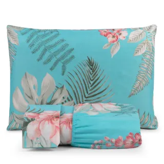 Lençol Queen 3 Peças 200 Fios - Toque Macio e Várias Estampas - Cairo