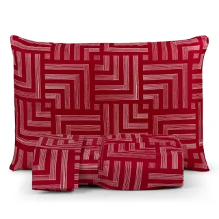 Lençol Queen 3 Peças 200 Fios - Toque Macio e Várias Estampas - Cairo