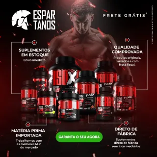Espartanos - Kit Suplemento Hipercalórico + Bcaa + Creatina + Glutamina + Shaker - Chocolate