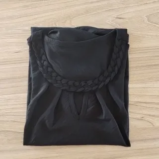 Blusa social feminina manga curta M G GG duna - Lilás