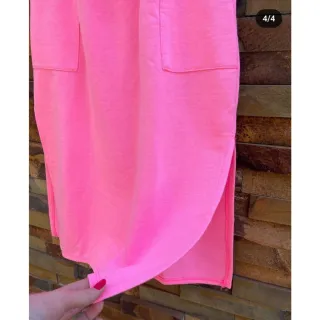 Moda evangélica: Saia Midi Jogger em moletom - GG