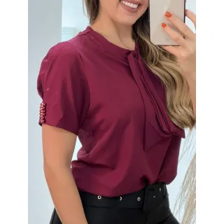 Moda Evangélica Blusa Executiva Social Feminina - 654