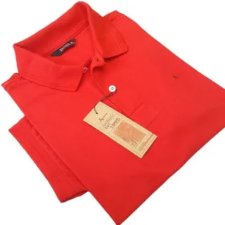 Aramis - Camisa Polo em 5 Cores - Vermelho básico