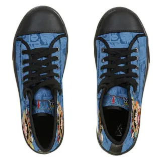 Infantil Tênis Cano Alto Luffy One Piece Star - Preto