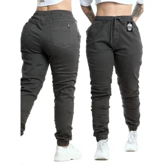 Promoção Calça Jogger Feminina Premium - Elástico Punho Skatista - Caramelo