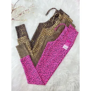 Legging Estampa Oncinha com Cordinha - Raryel