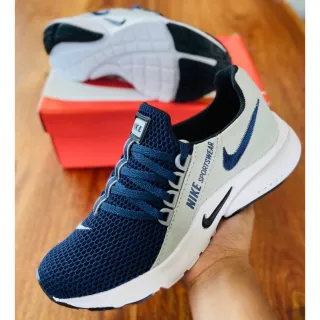 Esportivo Confortável Masculino Tênis para Caminhada Academia - Pto/dourado