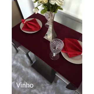 Promoção Kit com 2 Trilhos/Caminhos de Mesa Liso - 1.45 X 40cm - Laranja