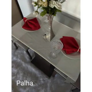 Promoção Kit com 2 Trilhos/Caminhos de Mesa Liso - 1.45 X 40cm - Laranja