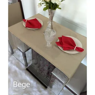 Promoção Kit com 2 Trilhos/Caminhos de Mesa Liso - 1.45 X 40cm - Laranja