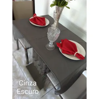 Promoção Kit com 2 Trilhos/Caminhos de Mesa Liso - 1.45 X 40cm - Laranja