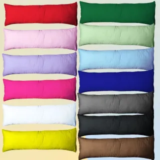 Travesseiro de corpo Xuxão com zíper liso - Várias cores - Azul