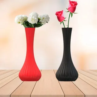 Decoração com Vasos 3D de 20 Cm - Raryel - Modelo 1