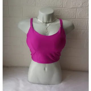 Blusa Cropped Feminina com Tiras nas Costas e Alcinha - Blogueirinha - Verde água