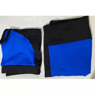 Roupa de academia Plus Size Conjunto Fitness Calça Legging e Top GG XGG EXGG - Vermelho