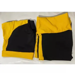 Roupa de academia Plus Size Conjunto Fitness Calça Legging e Top GG XGG EXGG - Vermelho