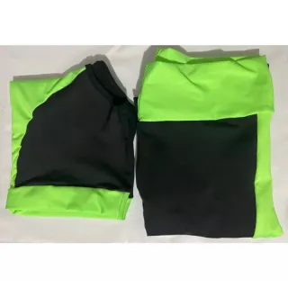 Roupa de academia Plus Size Conjunto Fitness Calça Legging e Top GG XGG EXGG - Vermelho