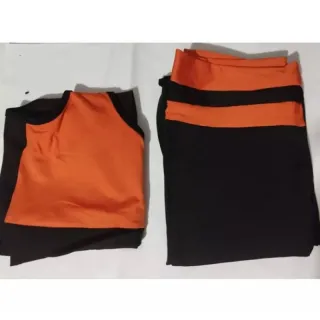 Conjunto Plus Size Calça e Top para Academia - Premium GG ao EXGG - Neon