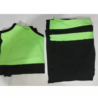 Conjunto Plus Size Calça e Top para Academia - Premium GG ao EXGG - Neon