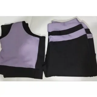 Conjunto Plus Size Calça e Top para Academia - Premium GG ao EXGG - Neon