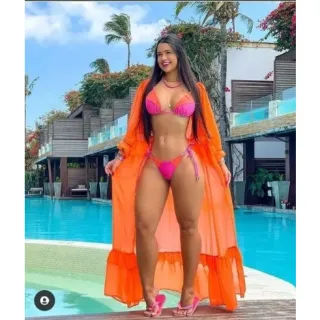 Moda Verão: Vestido Feminino Longo Sobretudo para Saída de Praia - Verde neon