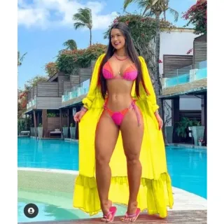 Moda Verão: Vestido Feminino Longo Sobretudo para Saída de Praia - Verde neon