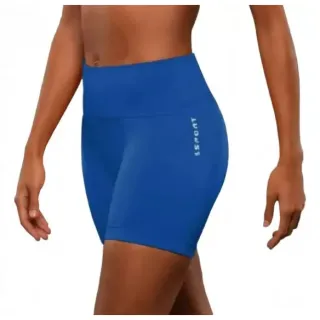 Lupo Feminino Fitness Cos LSport Short Basic Sem Costura - Aqua
