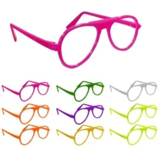 Óculos Neon Ray Ban Kit 10 - Festa Balada Casamento Aniversário Divertido - Único