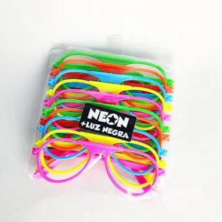 Óculos Neon Ray Ban Kit 10 - Festa Balada Casamento Aniversário Divertido - Único