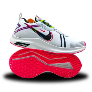 Tênis Confortável Feminino Just Fitness para Academia, Corrida, Treino e Caminhada - PRETO/PINK