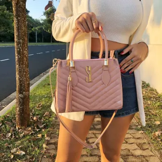 Transversal Bolsa Santa Lolla SL Lorena - Caramelo