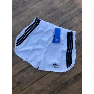 Moda Praia Tactel Unissex Feminino Masculino - Short Academia - Vermelho