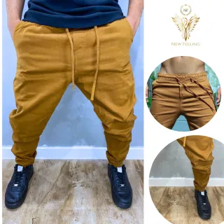 Lançamento Premium: Calças Jogger Casual Skinny para academia - jeans