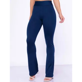 Legging Flare Feminina - Calça Boca de Sino - Preta