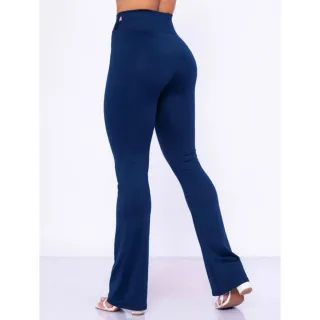 Legging Flare Feminina - Calça Boca de Sino - Preta