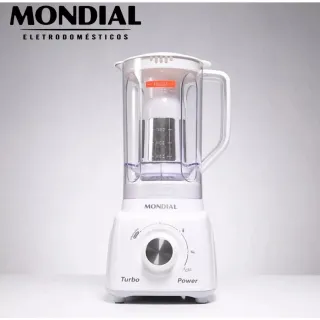 Jarra de San Liquidificador Turbo Power L-99 Mondial Branco Portátil 2.2L - 220V