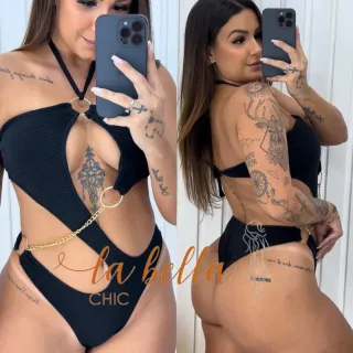 Biquíni Neon Asa Delta Amarrar Lateral - Gringo Anitta - Anita Vermelho Texturizado