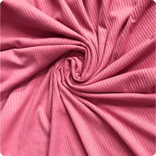 Macaquinho Canelado Gola Alta Costa Nua Gringo - Vermelho