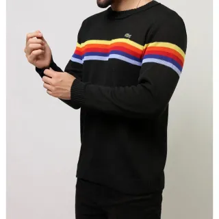Promoção Suéter Masculino Blusa ARCO-ÍRIS - Oferta - Preto