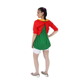 Adulto Fantasia Chiquinha - Divertida e Original - Verde