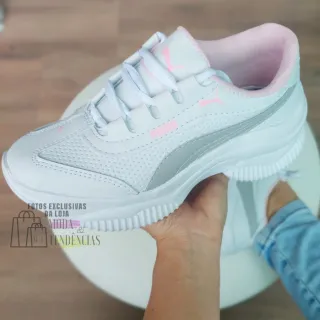 Confortável tênis feminino plataforma, lindo e resistente (forma grande)