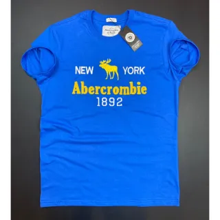 Algodão Peruano Camiseta Masculina Abercrombie - 12